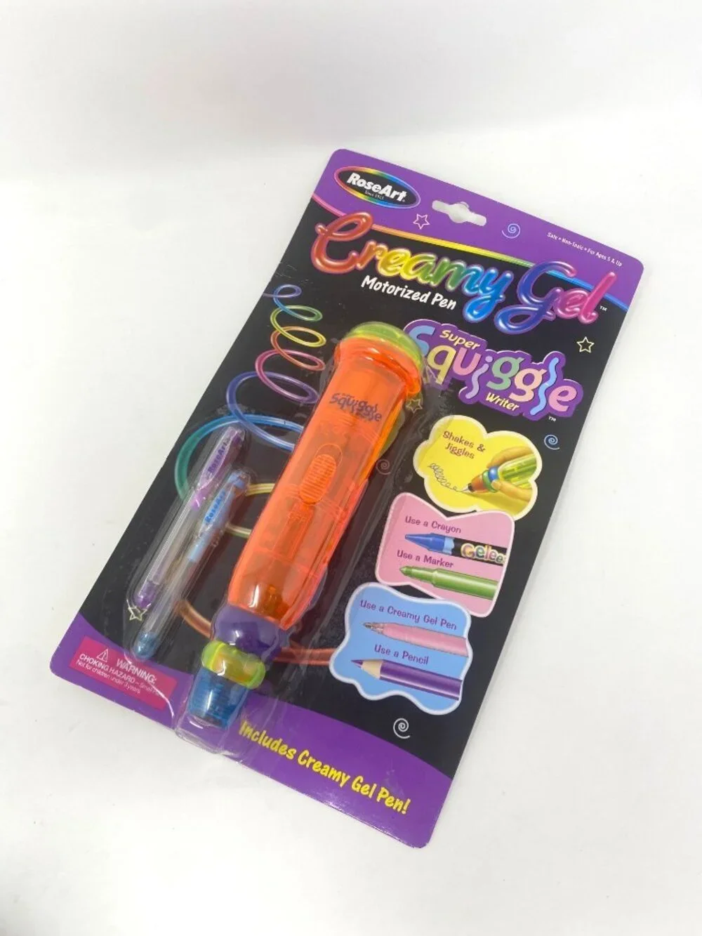 Rose Art Creamy Gel Motorized Pen Super Squiggle Writer Drawing Art Doodle
